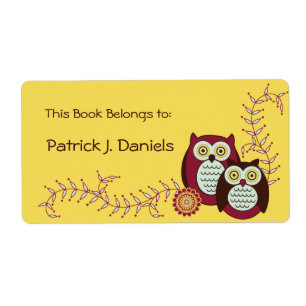 Etiqueta Apreciando os Bookplates da luz do sol
