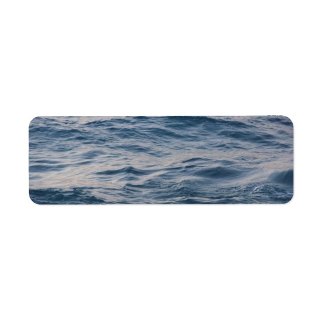 Etiqueta Aproximação de água do mar (Frente)