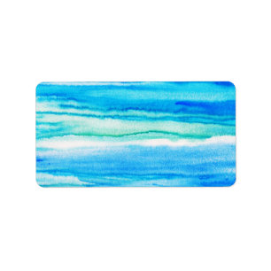 Etiqueta Aqua Waves