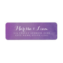 Aquarela Elegante Moderna | Endereço Violet