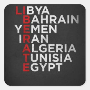 Etiqueta árabe do primavera