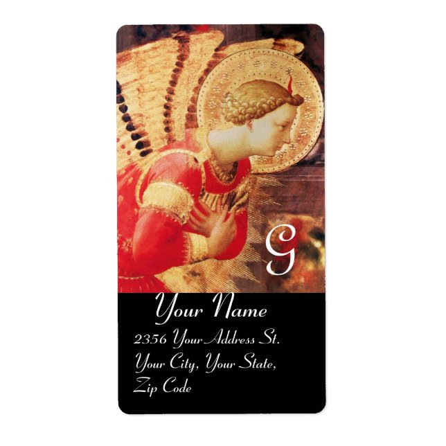 ETIQUETA ARCHANGEL GABRIEL MONOGRAM (Frente)