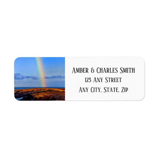 Etiqueta Arco-Íris, Esperança e Felicidade, Casamento (Frente)