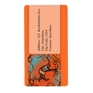 ETIQUETA ARTE AUSTRALIANA