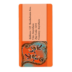 ETIQUETA ARTE AUSTRALIANA