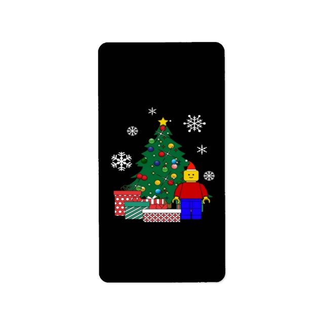 Etiqueta Árvore de Natal de Beisebol (Frente)