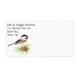 Etiqueta Árvore de pássaro-do-pássaro-maracujá-branco