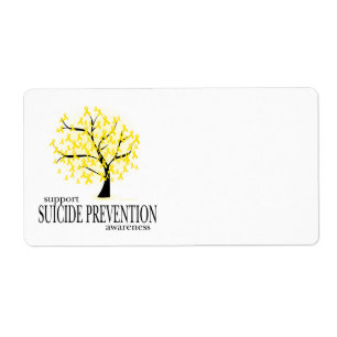 Etiqueta Árvore de prevenção de suicídio