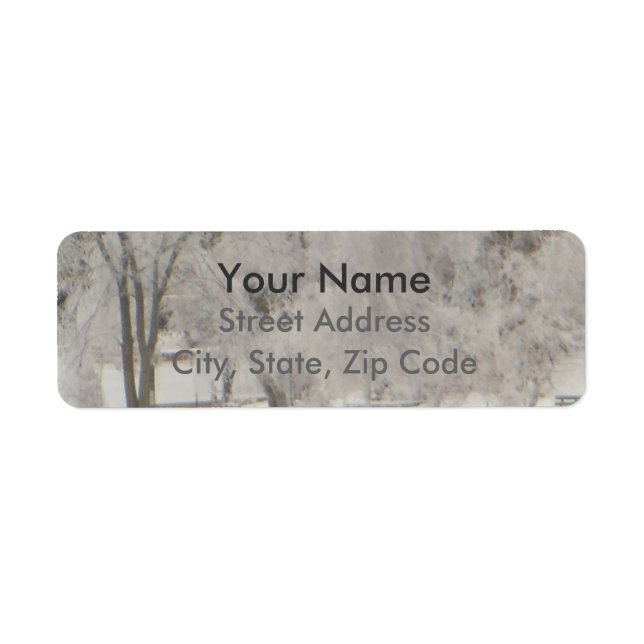 Etiqueta Árvores Silvares (Frente)