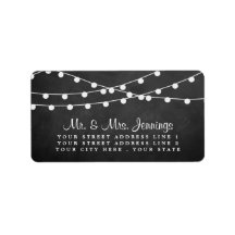 As Luzes De Corda Na Coleção De Casamentos De Chal