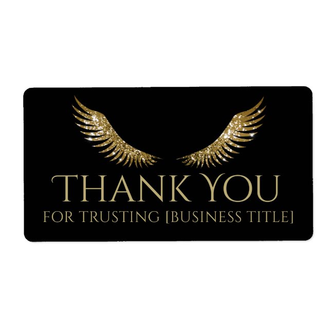 Etiqueta Asas de Ouro Branco Black Label (Frente)