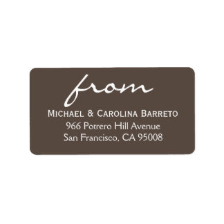 Etiqueta Assinatura Simples - Cinzas