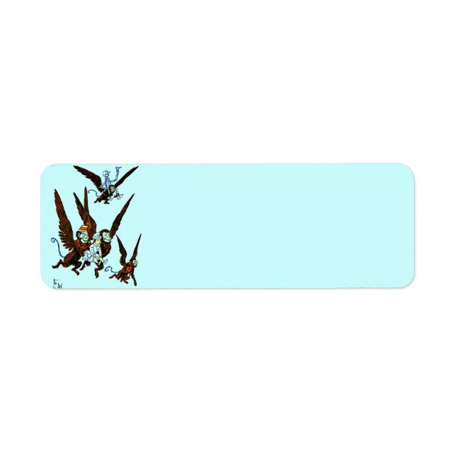 Etiqueta Assistente do Rótulo de Endereço Oz (Frente)