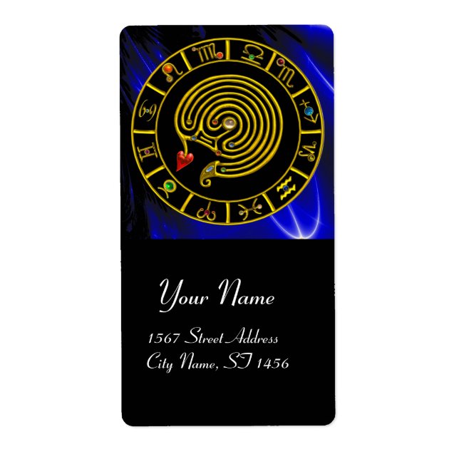 ETIQUETA ASTRAL LABYRINTH (Frente)
