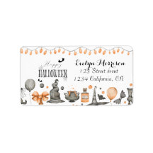 Autumn Hallowen Moon Bat Ghost