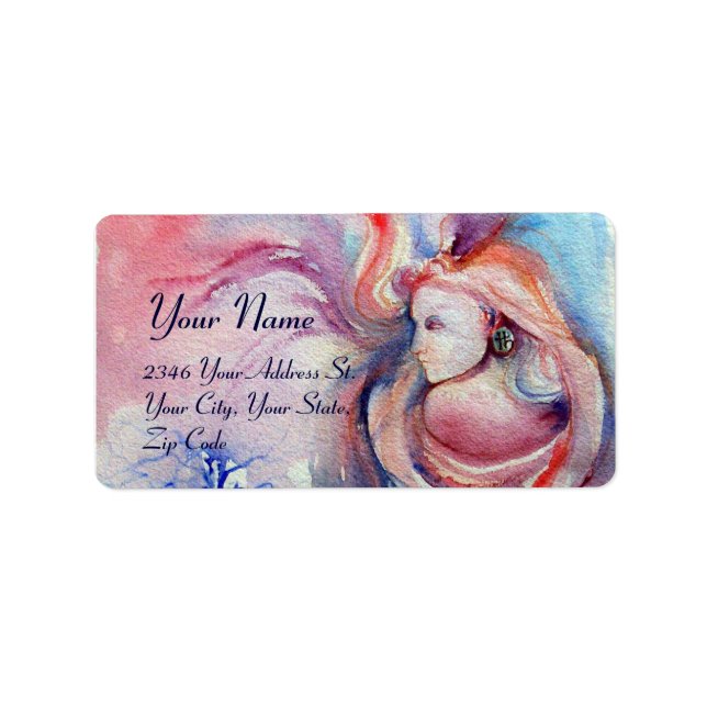 Etiqueta AVALON, mágica e mistério (Frente)