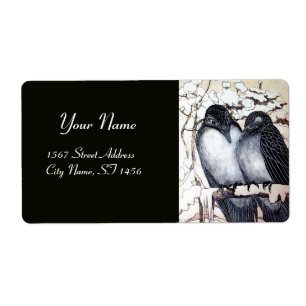 ETIQUETA AVES DE AMOR DO INVERNO