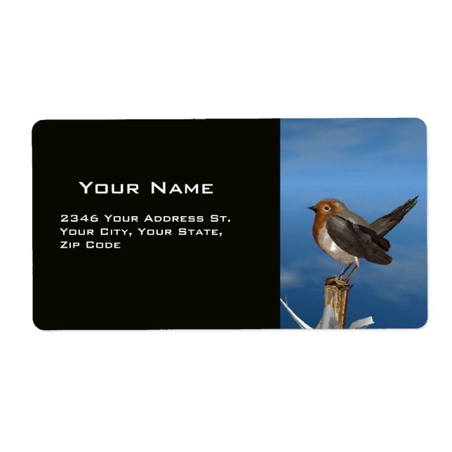 ETIQUETA AVES HÍPICAS/MAMA VERMELHA DE ROBINA (Frente)