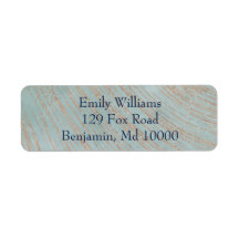 Azul clássico e cobre