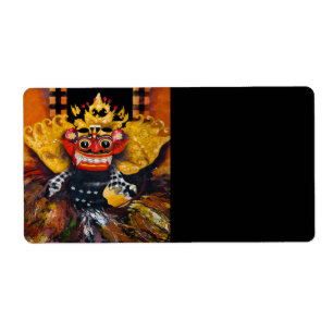Etiqueta Balinese Barong