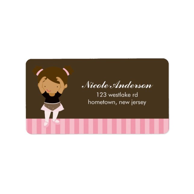 Etiqueta Ballerina Labels (Frente)