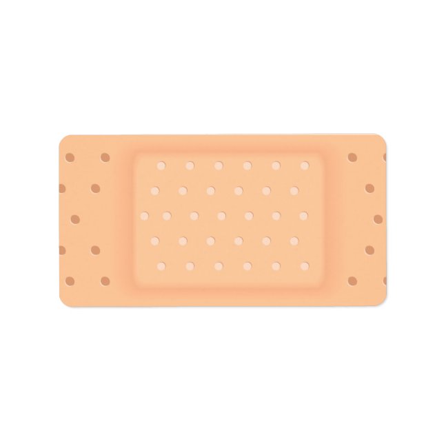 Etiqueta Band Aid (Frente)