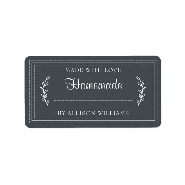 Etiqueta Banda assada russa enlatada enlatando preto (Frente)