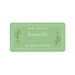 Etiqueta Banda assada russa enlatada enlatando verde