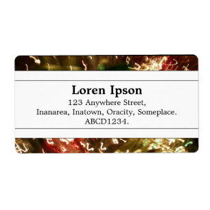 Etiqueta Banda central II - Fibra óptica