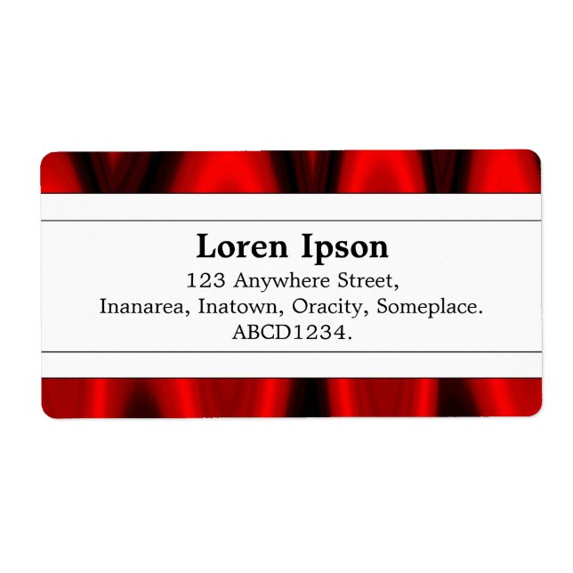 Etiqueta Banda central II - Hall da Chama (Frente)