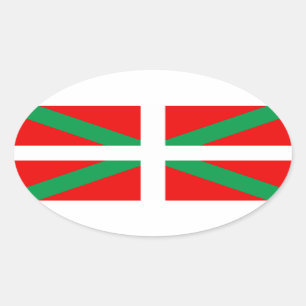 Etiqueta Bandeira Basca “Ikkurina "