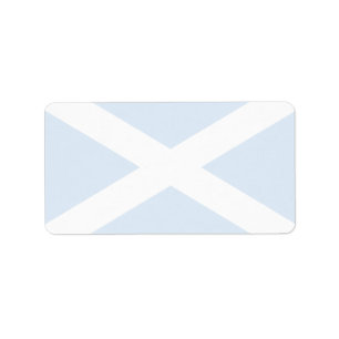 Etiqueta Bandeira de Scotland
