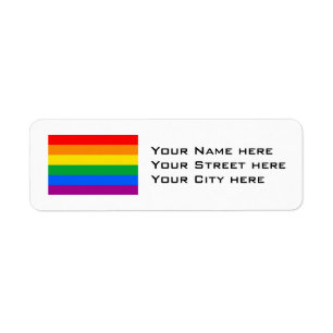 Etiqueta Bandeira do orgulho gay