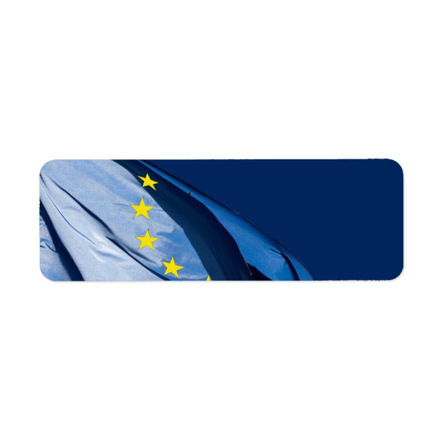 Etiqueta bandeira europeia (Frente)