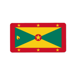 Etiqueta Bandeira Granada