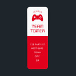 Etiqueta BAR de JOGOS MODERNO Mitzvah controlos legal longo<br><div class="desc">pelo kat massard >> WWW.SIMPLYSWEETPAPERIE.COM <<< Configurar como um modelo é fácil personalizar com seu próprio texto - torne-o seu! - - - - - - - - - - - - - - - - - - - - - - - - - - - - - - -...</div>