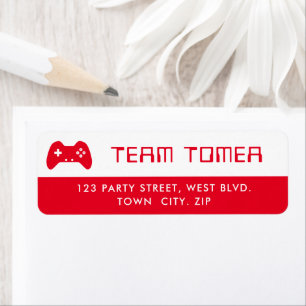 Etiqueta BAR de JOGOS MODERNO Mitzvah legal controlador pre