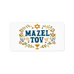 Etiqueta BAR MAZEL TOV BAT MITZVAH Jewable