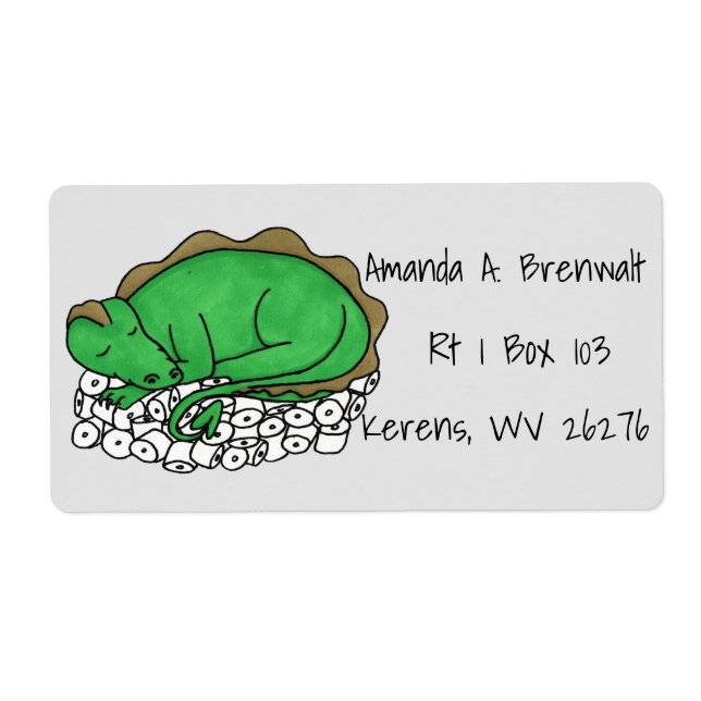 Etiqueta Barba do Dragão (Frente)