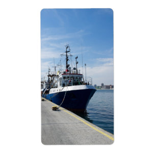 Etiqueta Barcos de pesca amarrados