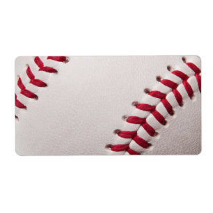 Etiqueta Basebol - personalize o modelo do fundo do basebol
