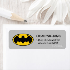 Etiqueta Batman Gotham City Birthday