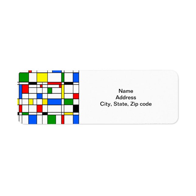 Etiqueta Bauhaus (Frente)