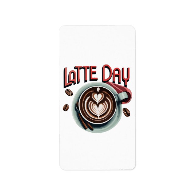 Etiqueta Bebidas de Café (Frente)