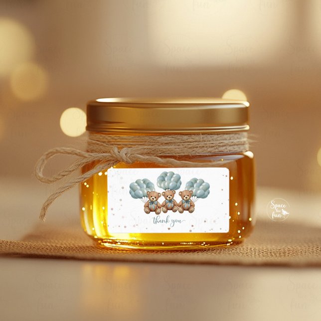 Etiqueta Bee Honey Jar Label Teddy Urso (Honey Bear Label, Cute Teddy Bear Honey, Bee Sweet Teddy, Teddy Bear Jar Label, Honey with Love, Ado)