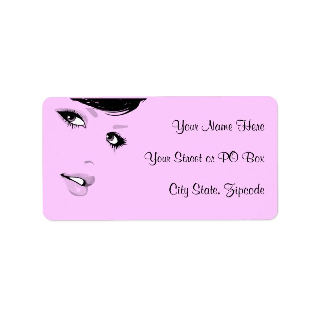 Etiqueta Bela Senhora (Frente)