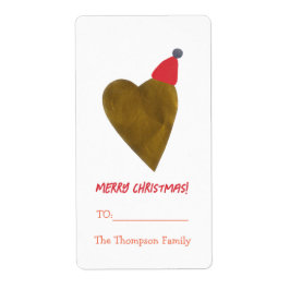 Etiqueta Belo Ouro com o presente de Natal