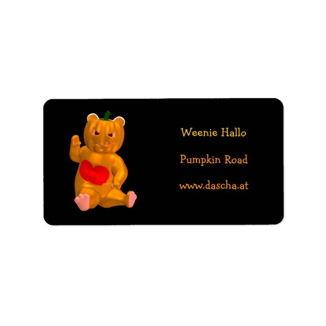 Etiqueta Belo Urso Laranja (Frente)