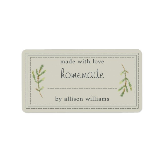 Etiqueta Bens Assados Em Casa Russos Empoleirados Podem Pra (Frente)