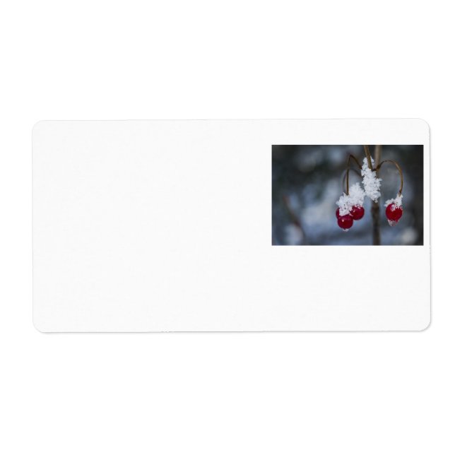 Etiqueta Berries fosco (Frente)